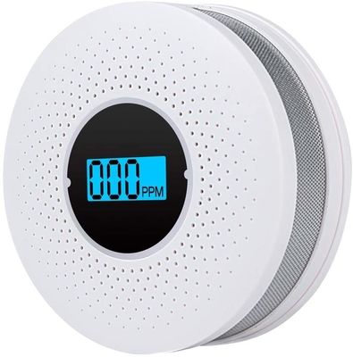 Stand Alone Smoke CO 2 In 1 Combined Detector Approved EN50291 EN14604