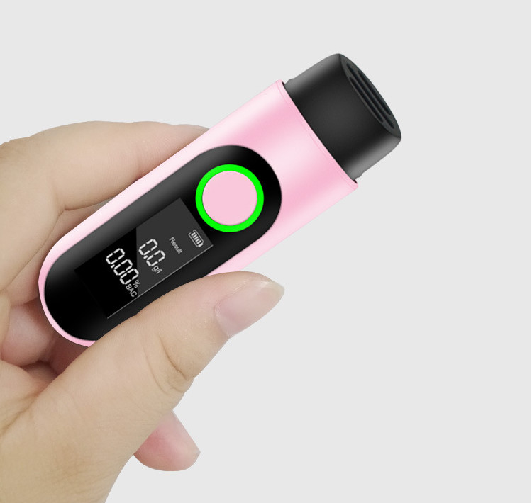 RoHS Approved Fuel Cell Breathalyzers Alcohol Tester 150mA Quick Check For Japan