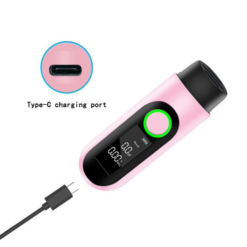 RoHS Approved Fuel Cell Breathalyzers Alcohol Tester 150mA Quick Check For Japan