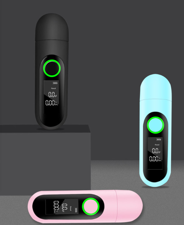 RoHS Approved Fuel Cell Breathalyzers Alcohol Tester 150mA Quick Check For Japan