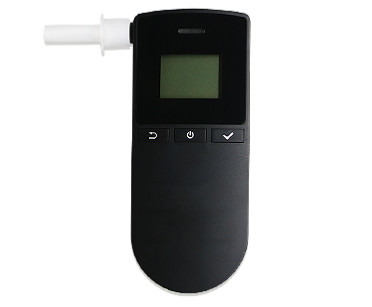 Portable Pocket Fuel Cell Breathalyzers LCD Digital Electrochemical
