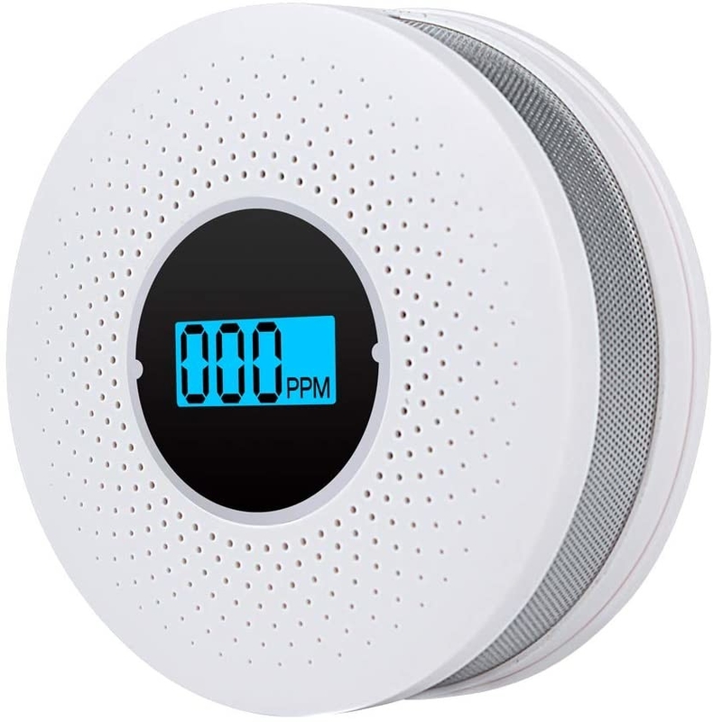 Stand Alone Smoke CO 2 In 1 Combined Detector Approved EN50291 EN14604