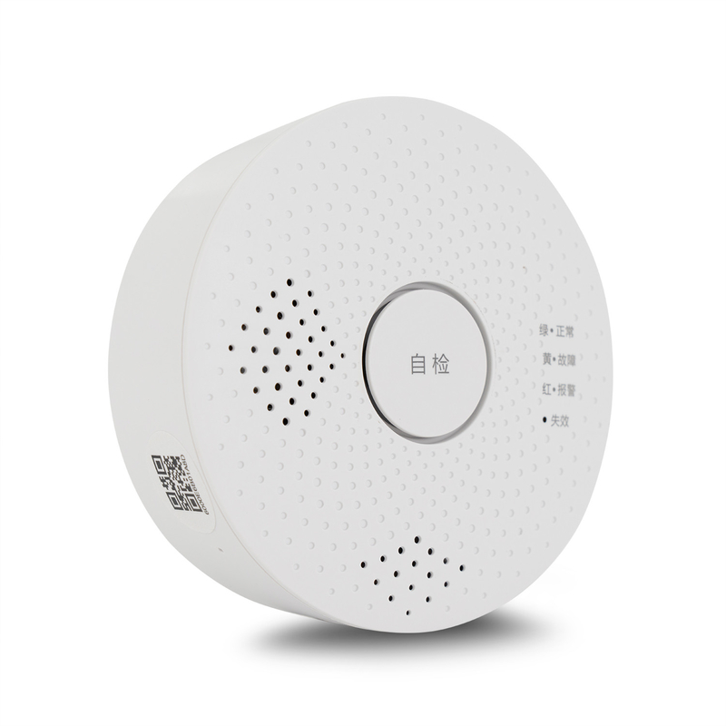EN Wired Smart Gas Alarm Detector Natural CH4 Methane For Home
