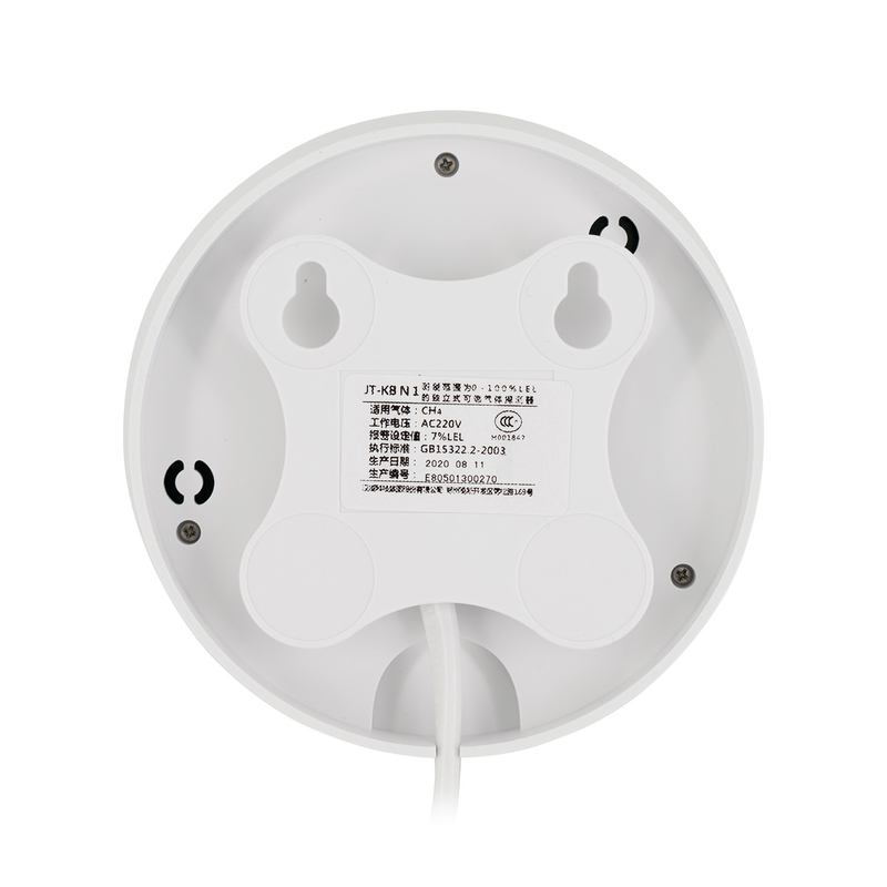 EN Wired Smart Gas Alarm Detector Natural CH4 Methane For Home