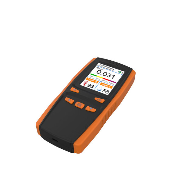 Automatic Calibration Function Portable Gas Detector Ozone O3 In Jamaica TFT LCD Screen
