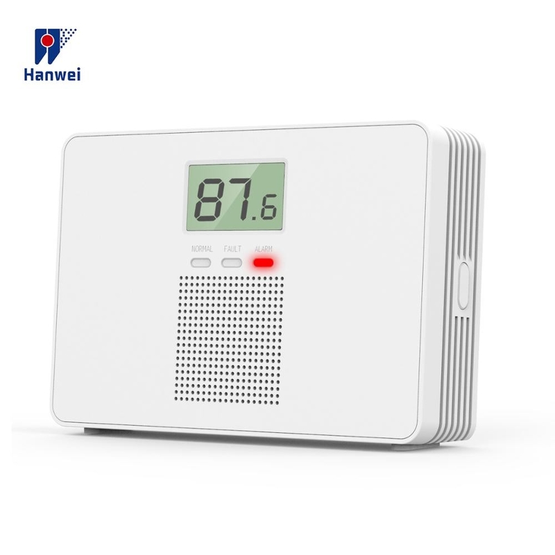 CE ROHS EN50291 CO Alarm Detector Home Warehouse BSI Dia 124mm