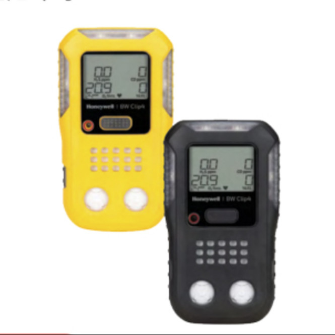 Original CO 4-In-1 Gas Alarm Detector BW Clip O2 / LEL / H2S