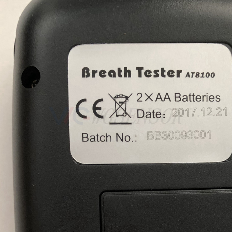 Japan OEM/ODM High-Accuracy Fuel-Cell Sensor Alcohol Tester(WG8100)