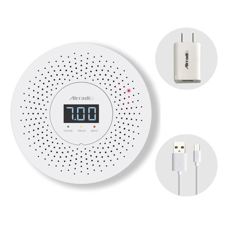 Indoor Independent Combustible LPG Gas Alarm For Kitchen Security