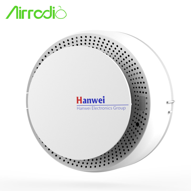 5 Years CR2 3V Li Ion Ring Smoke Detector For Home Security