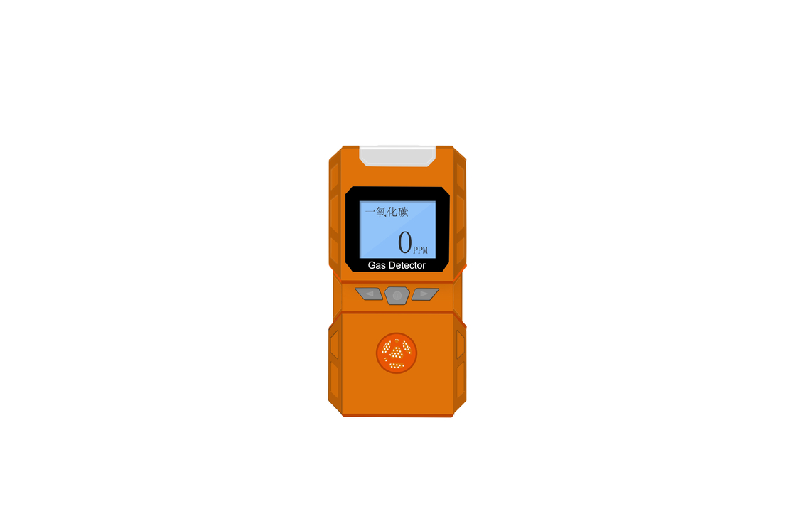 Dustproof Mg/M3 Ppm %VOL %LEL Portable Gas Detector With LCD Display