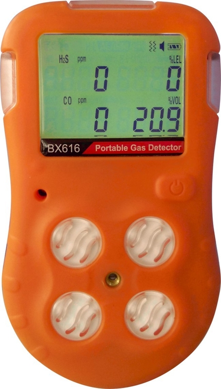 Ex Ia Iic T4 Ga IP66 Portable Multi Gas Detector For Confined Space