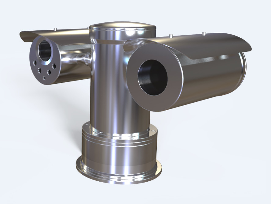 Automatic Scanning Methane CH4 Gas Leakage Detector With Pan Tilt