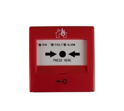 3.0V 2400mAh Digital Fire Alarm Manual Call Point Fire Gas Detection System
