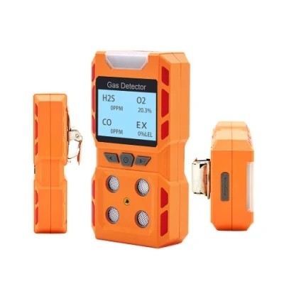OEM ODM  4 In 1 Portable Gas Detector O2 Co H2s Lel Natural Gas Tester