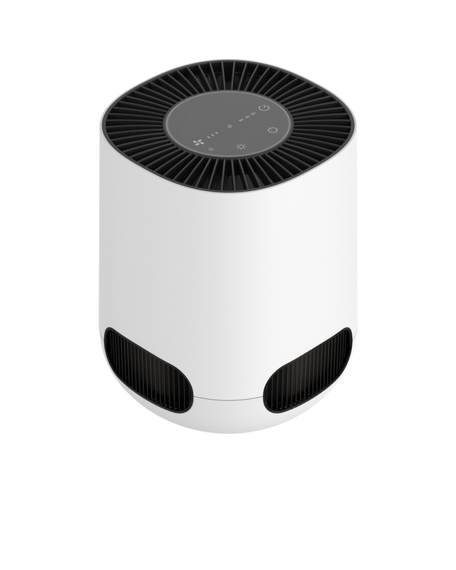 OEM 50dB 90m3/H CADR Hepa Air Purifier With Ionizer And UV Light