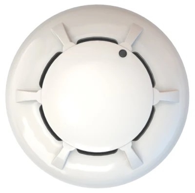IP30 Fire Gas Detection System Addressable Heat Detector With 433 Communication