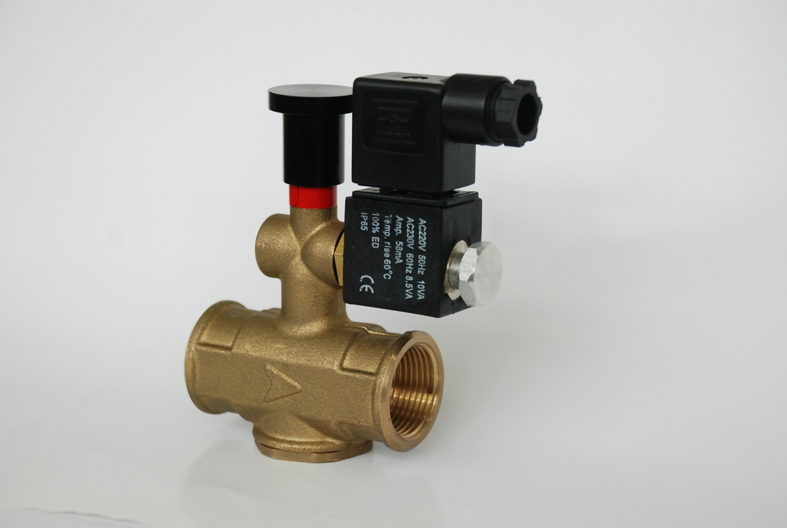 Pulse Solenoid Automatic Gas Shut Off Valve For Commercial Kitchen