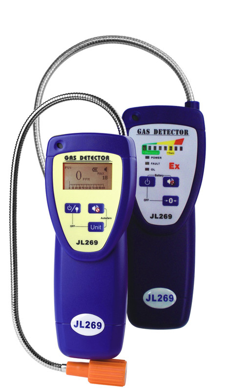 Portable Flexible Gooseneck Gas Leakage Detector LPG H2 Methane Gas Meter