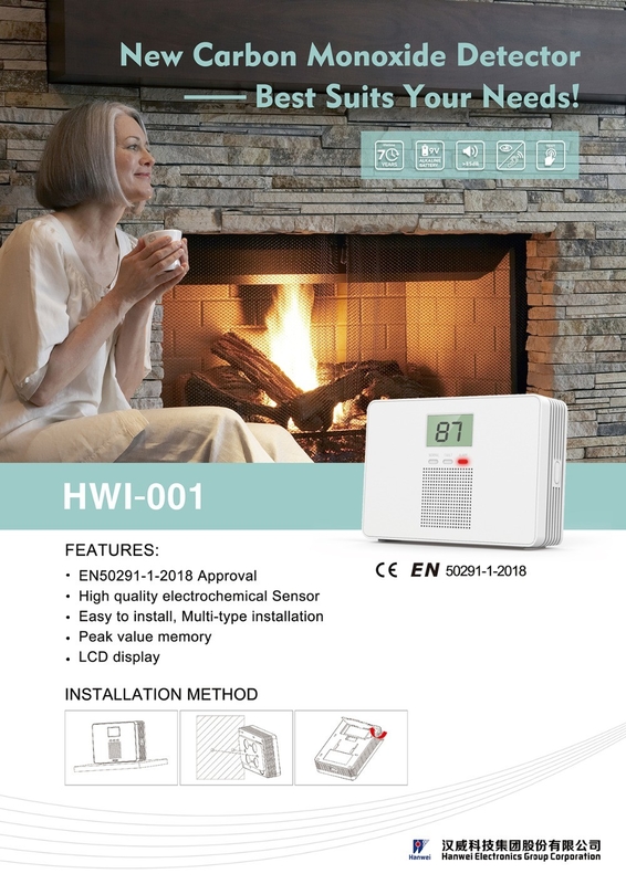 BSI EN50291 CO Alarm Detector