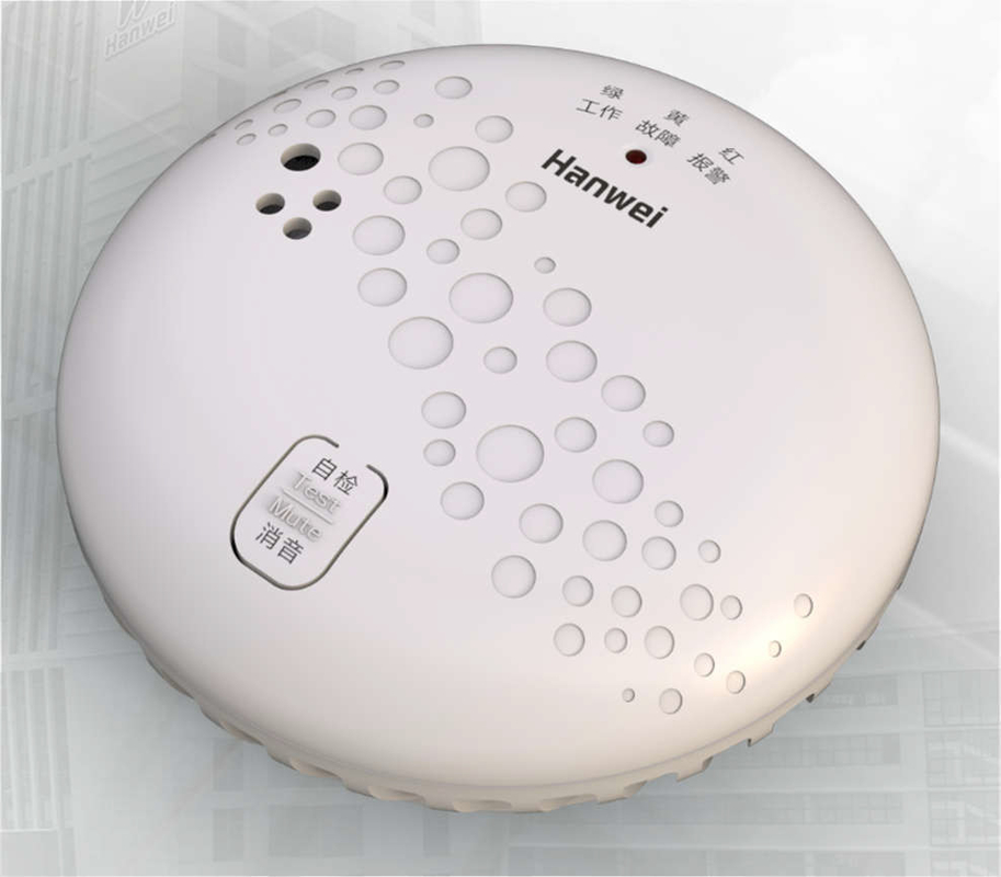 TUYA  Battery Operated WiFi Smoke Alarm Detector With Double Optical Path