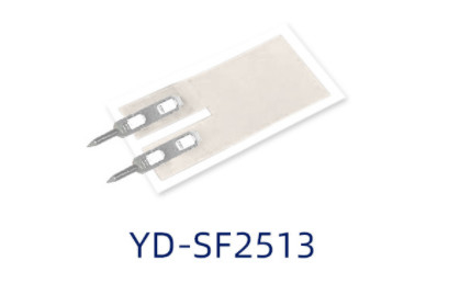 PVDF Piezoelectric 0.8nF Thin Film Pressure Sensor transducer Vibration AC Coupled
