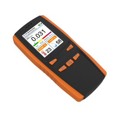 TFT LCD Screen Portable Gas Detector Self Calibration Function Toliet Ozone O3 Detector
