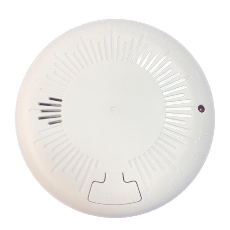 Double Optical Path Smoke Alarm Leaking Detector 9V Battery